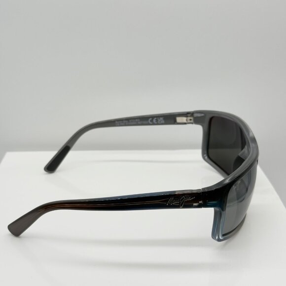 Maui Jim Byron Bay MJ 746-03F Square Marlin Sunglasses Grey Polarized Lenses - Picture 7 of 9